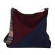 thumbnail image 1 of Bolso bandolera de pana para mujer, bolso bandolera informal de gran capacidad, bolso bandolera para compras, azul y rojo, 1 of 3