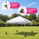 thumbnail image 2 of Toldo Plegable 3X3 King Shade Blanco, 2 of 8