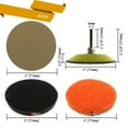 thumbnail image 5 of Car Headlight Polishing Scouring Pad Auto Restoration Kit For Electric Drill, 5 of 5
