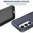 thumbnail image 4 of Decase Heavy-Duty Case for Samsung Galaxy S24,Dual Layer Military Grade Drop Protection Anti-Fingerprint Anti-Scratch Hard Back Cover Silicone Bumper Shockproof Protective Case for Galaxy S24,Darkblue, 4 of 5