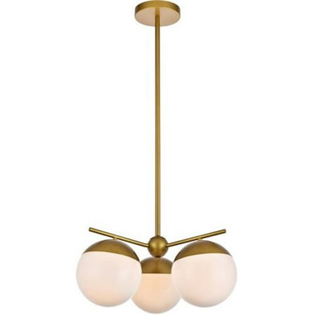 Living District Ld6132br Eclipse 3 Lights Pendant Ceiling
