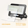 thumbnail image 4 of Reflector Led 50w Slim Ip65 Negro Luz Blanco Frio Exterior, 4 of 7