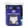 thumbnail image 4 of BILLIONHATS 144 Pieces of Boys Wholesale Cotton Underwear Briefs, White Underpants Children, Assorted Sizes S-XL, Charity Donation, 4 of 5
