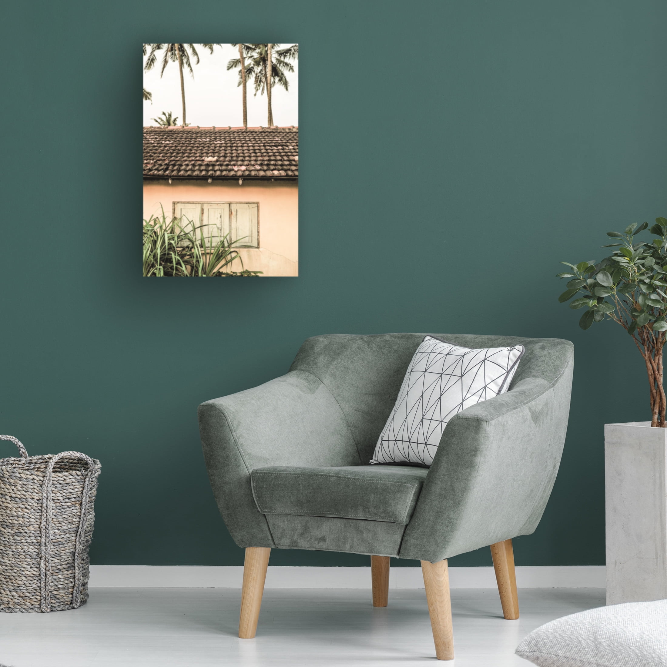 Trademark Fine Art Shot by Clint Cabin Fever Canvas Wall Art