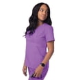 thumbnail image 3 of Sivvan Women's Scrubs Mock Wrap Top (Available in 15 Colors), 3 of 7
