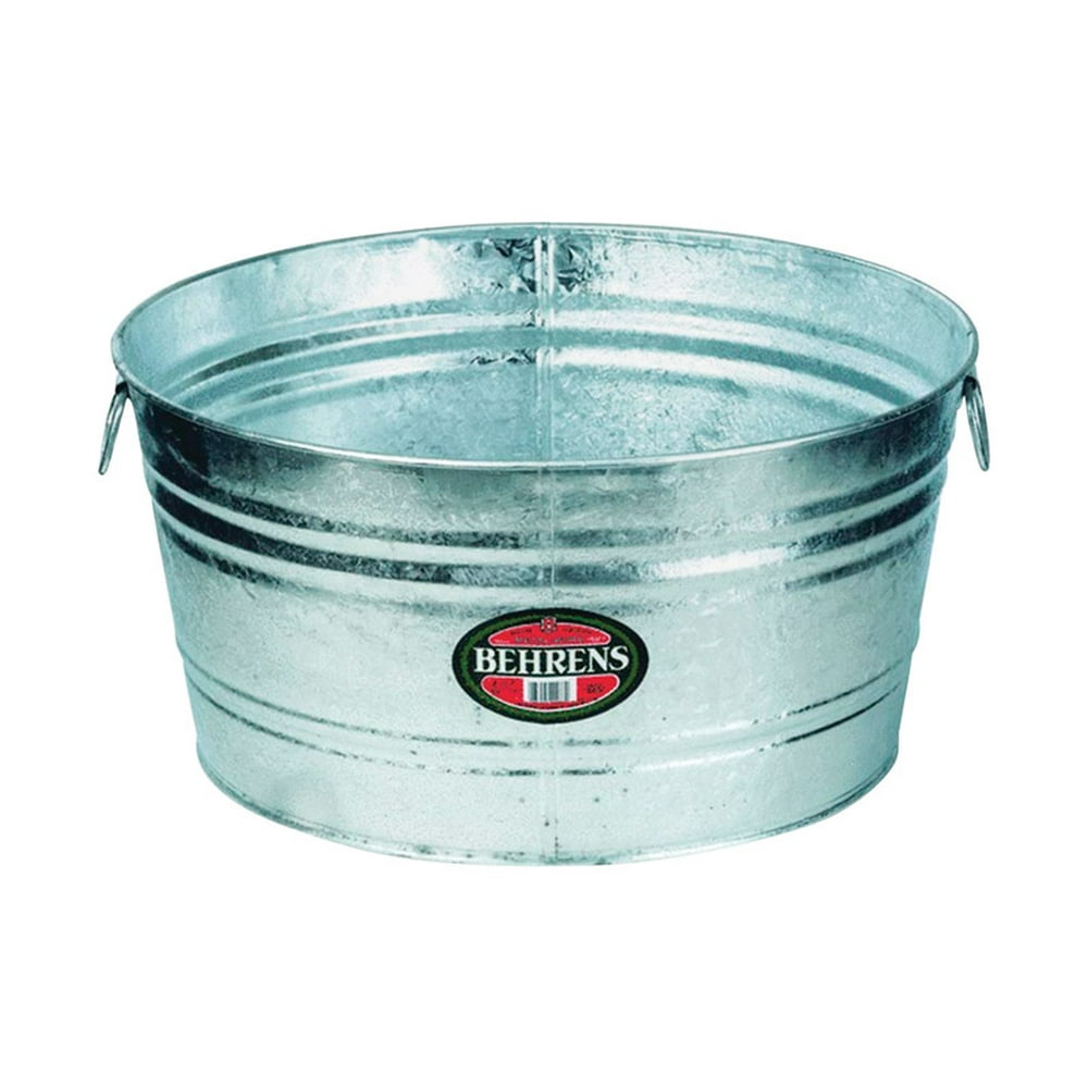 Behrens 17 gal. Steel Tub Round
