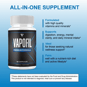 Vapofil Premium Health Management & Overall Wellness Supplement (60 Capsules)