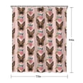 thumbnail image 5 of German Shepherd with Roses Shower Curtain 72"x84" ,Bathroom Decorative Shower Curtains Set with 12 Hooks,Modern Waterproof Washable Shower Curtain, 5 of 6