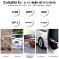 thumbnail image 4 of Tire Pressure Monitoring System with Full-Color Real-Time Display Wireless Car TPMS with 4 Waterproof Sensors Adjustable Auto Power Alarm Monitor Reusable for Truck RV Trailer Car, 4 of 11