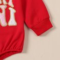 thumbnail image 6 of Okbabeha Baby Girl Christmas Outfit Newborn Sweatshirt Bubble Romper Infant Fall Winter Boy Cute Onesie Unisex Clothes, 6 of 7