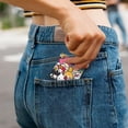 thumbnail image 6 of Lsque Sanrio Pattern Cosmetic Mirror 2.6 Inch Round Handheld Travel Pocket Makeup Mirror, 6 of 8