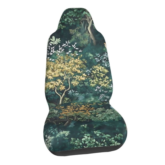 Enchanted Forest Car Seat Covers Stretch Car Seat Protectors Universal Fit