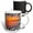Multicolor, variant on 3drose, Orange Sunset on Zebra, 15oz Mug