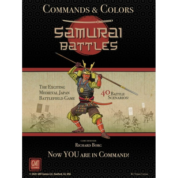 Commandes et Couleurs: Samouraï Combat 2 Joueurs, Âges 14+, 60 minutes par Bataille