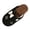 .Black, variant on Agkizg Womens Fuzzy Slippers, House Slippers, Closed Toe Plushes House Slippers Friendly Fuzzy Flat Casual Indoor Outdoor Winter Slippers
