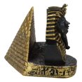thumbnail image 2 of Ancient Egyptian Pharaoh Pyramid Anubis And Horus Business Card Holder Figurine, 2 of 8