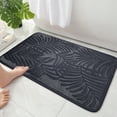 thumbnail image 4 of Mdesiwst Door Mat Waterproof Indoor Outdoor Floor Mat Super Soft Wear Resistant Moisture-absorbing Non Slip Easy Clean Patio Entrance Mat Non-slip Entry Rug, 4 of 7