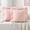 Blush/White Plaid, variant on 2 Pack Coral Pink White Plaid Gingham Ruffle Pillow Shams Standard Size, 100% Washed Cotton Checkered Cottage Bed Pillowcases - 20"x26"