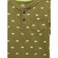 thumbnail image 2 of Wonder Nation Toddler Boys Printed Henley, Sizes 12M-5T, 2 of 3