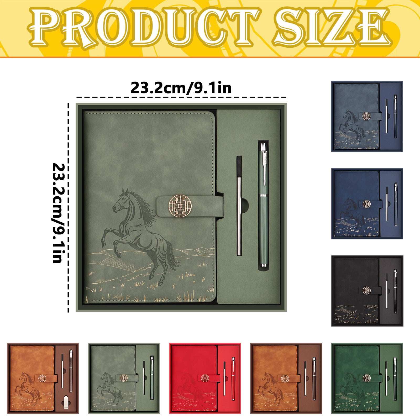 A5 Handmade Trendy Notebook Professional Business Use Journal Notepad