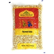 Asian Kitchen Daliya Split (Roasted Split Chickpeas Dalia) 4lbs (64oz) ~ All Natural | Vegan | Indian Origin