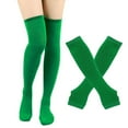 thumbnail image 1 of Bas Rayés Chaussettes Hautes pour Femmes Chaussettes d'Halloween Chaussettes, 1 of 3