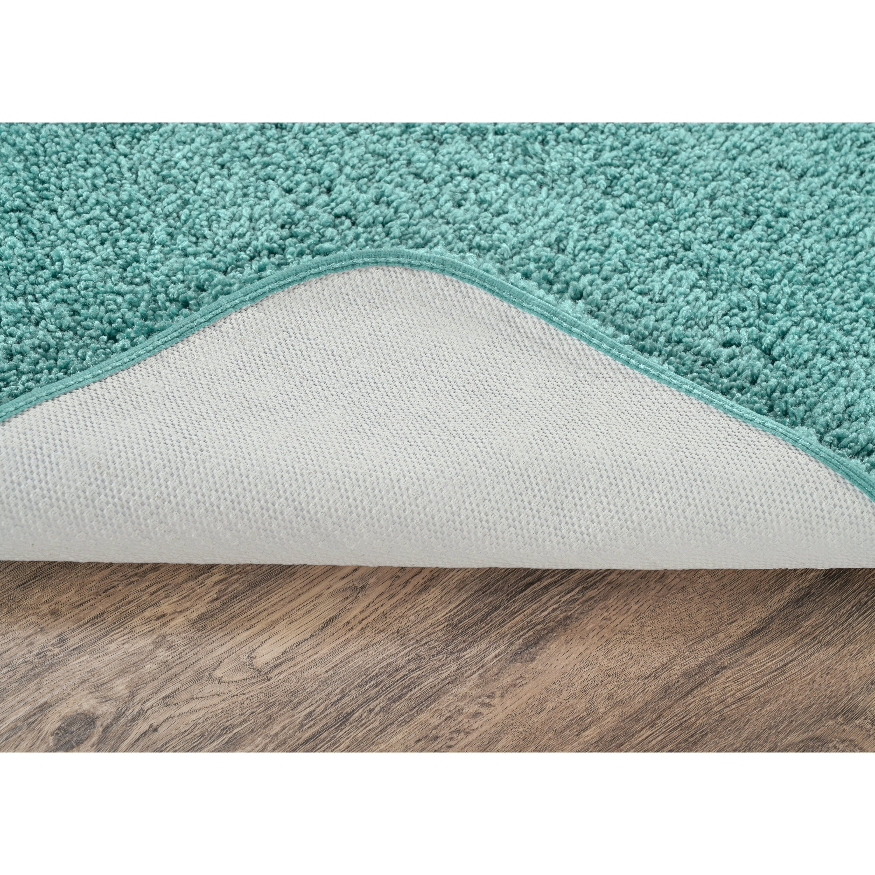Garland Rug Serendipity Washable Nylon Sea Foam Bathroom Runner, 22" x 60"