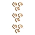 thumbnail image 3 of Matsuzay 30 Uds. De corazones de para manualidades, adornos colgantes, regalo sin terminar, rebanadas con cordel Natural DIY, Día de San Type1 NO1, 3 of 6