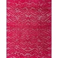 thumbnail image 1 of Ahgly Company Machine Washable Indoor Rectangle Abstract Ferrari Red Area Rugs, 8' x 12', 1 of 7