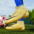 thumbnail image 3 of HAOSHIDUO Men's Soccer Cleats Youth Child Football Shoes Professional High-Top Sneakers, 3 of 9