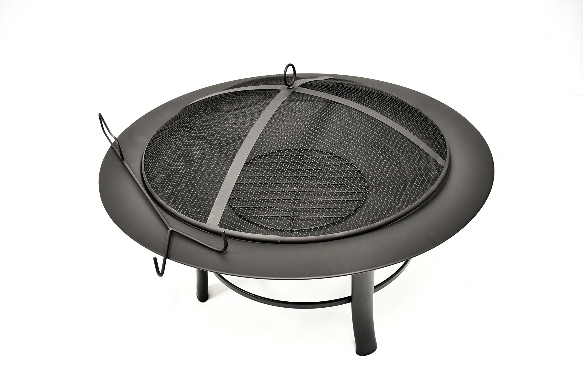 Mainstays 28" Fire Pit with PVC Cover and Spark Guard - image 3 of 11