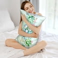 thumbnail image 5 of Easygdp Succulent Pillowcase 20×30 inches, Throw Pillowcase with Invisible Zipper for Bedroom, Sofa, Office, 5 of 8