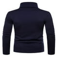 thumbnail image 3 of Mens Slim Fit Casual Turtleneck Sweaters Knitted Pullover Thermal Sweaters, 3 of 5