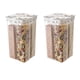 thumbnail image 5 of Organizador de granos, recipiente hermético, tarro para arroz, frijoles, cereales, pasta, almacenamiento de granos compartimentado, para cocina, gran capacidad, alta frecuencia, estilo, 5 of 7