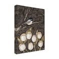 thumbnail image 2 of Trademark Fine Art 'Chickadee And Tulips I' Canvas Art by Jade Reynolds, 2 of 4
