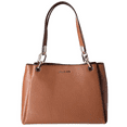 thumbnail image 2 of Michael Kors Trisha Large Triple Gusset Compartment Shoulder Bag Luggage Leather, 2 of 12