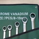 thumbnail image 3 of Dual-Purpose Ratchet Wrench 7-Piece Set in Cloth Bag Mirror Wrench, 3 of 5