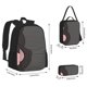 thumbnail image 2 of Easygdp Vinyl Records Mochila para Niños y Niñas con Set de Caja de Almuerzo y Estuche para Lápices 3 en 1, Mochila Escolar Estampada para Adolescentes, 2 of 7