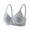 Dark Gray DYM, variant on Bras for Women Women Underware Push up No Underwire Bras Solid Color Fashion Thin Brassiere Loose Everyday Wear Gray XL