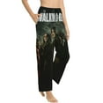 thumbnail image 2 of Walking Dead Women's Pajama Pants, Comfy All Over Print Lounge Pants Casual Sleepwear with Pockets & Drawstring, 2 of 8