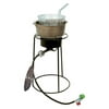King Kooker 20 Inch Portable Propane Outdoor Cooker with 6 Qt Cast Iron Pot