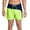 Green Gecko, variant on Men's Colorblock 14\&q; Volley Swim Trunks (High Risk Red, XL)