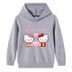 thumbnail image 5 of Hello Kitty nueva primavera otoño suéter con capucha de algodón para niños niñas moda pulóver Tops niños bebé Casual sudaderas deportivas, 5 of 5