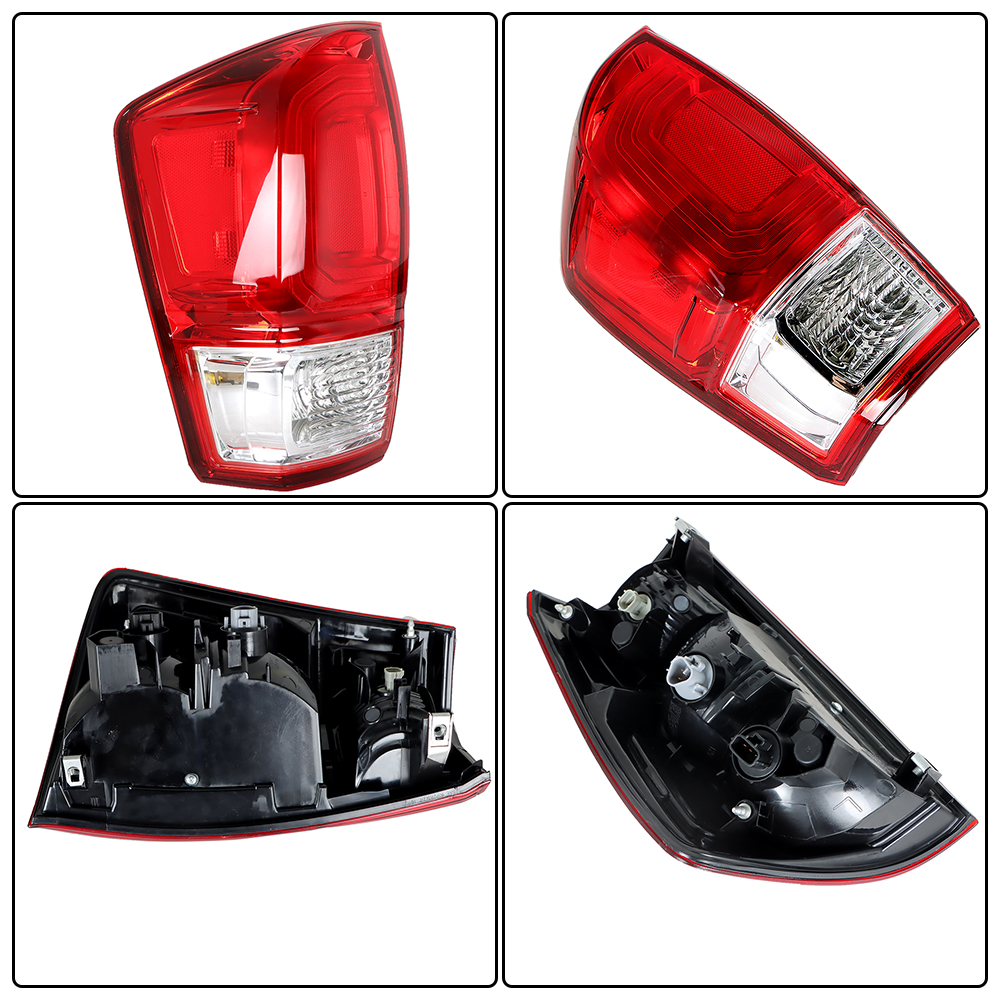 Genrics Driver Side Rear Tail Light left Brake Lamp Replacement for 2016-2017 Toyota Tacoma SR SR5 8156004170, 81560-04170
