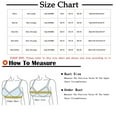 thumbnail image 3 of gakvbuo Clearance Items All 2022!Plus Size Bras For Woman Post-Surgery Bra Full Coverage No Underwire Bra Seamless Push Up Bra Underwear Wirefree Bralette Minimizer Bra, 3 of 4