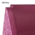 thumbnail image 3 of Unique Bargains Tissue Gift Wrapping Paper Tissue Paper Wine Red 19.69x27.56 Inch 100 Pack, 3 of 7