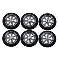 thumbnail image 1 of Ruedas de Goma de 6 Uds., Neumáticos, Ruedas de Modelo de Ciclo de Motor para Zulema Rueda de goma, 1 of 8