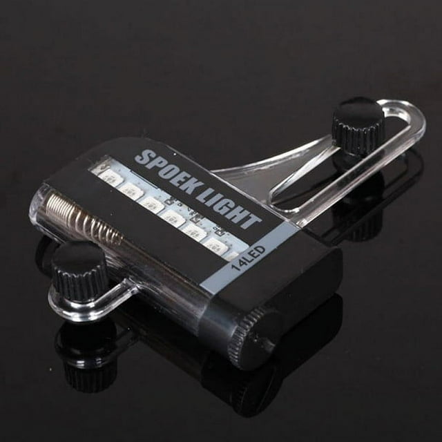 BKER Motorcycle Bike Cycling Changes Signal Tire 14 Light Spoke 30 Wheel Light
