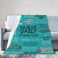 thumbnail image 3 of Nurse Gifts for Women, Gifts for Nurses Blanket, Nurses Week Gifts, Nursing Student Graduation Gifts 50x40, 3 of 6