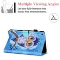 thumbnail image 3 of Allytech Galaxy S6 Lite 10.4" Case SM-P610 P615 (Not for Galaxy S6 10.5"), Slim Fit Folio Flip Stand Smart Cover Auto Sleep Wake Case for Samsung Galaxy Tab S6 Lite 10.4", Cute Owl, 3 of 7